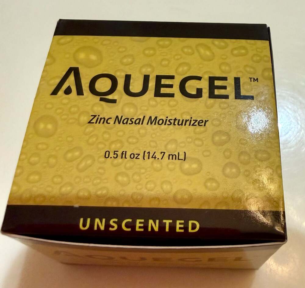 Aquegel Zinc Nasal Moisturizer Unscented 0.5 fl oz
